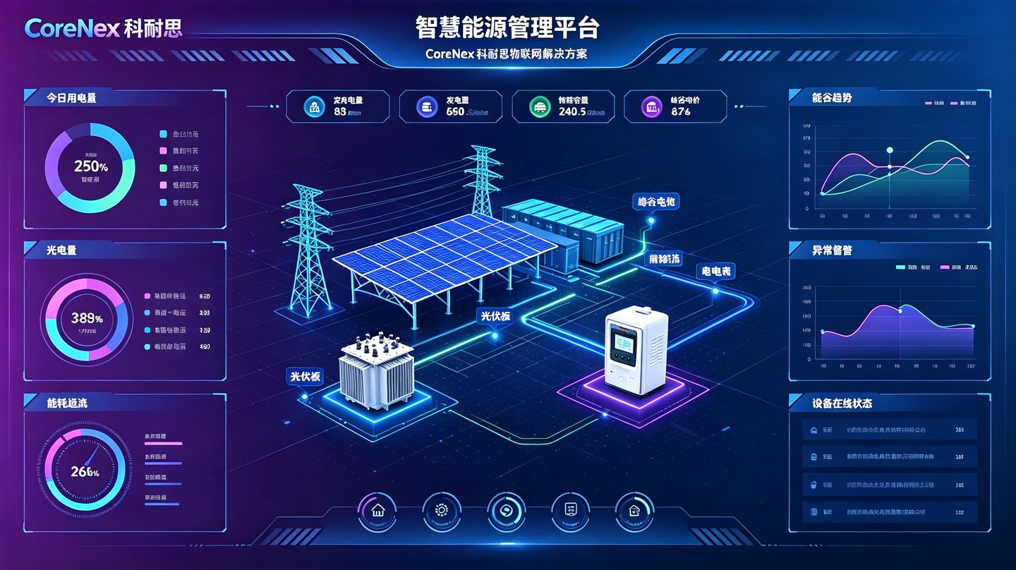 CoreNex 可视化大屏实拍 02